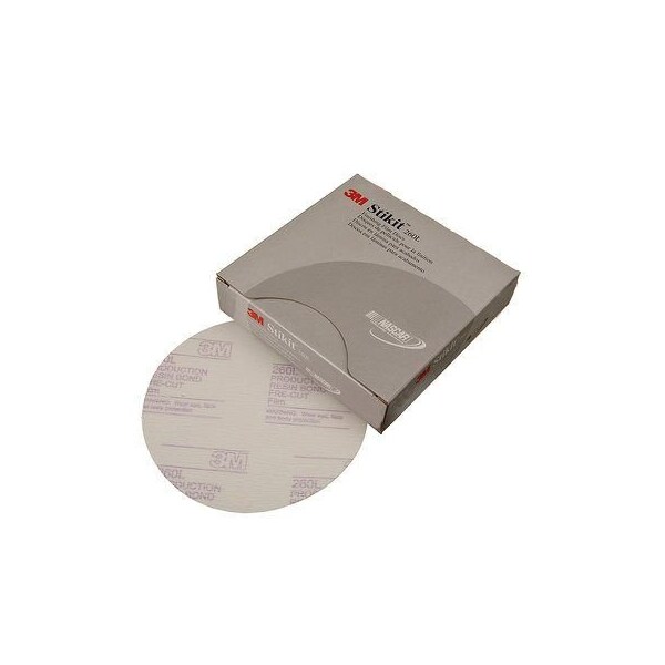 3M 3M Stikit Finishing Film Disc, 01318, 6 in, P1200, 100PK 7000044716 - main